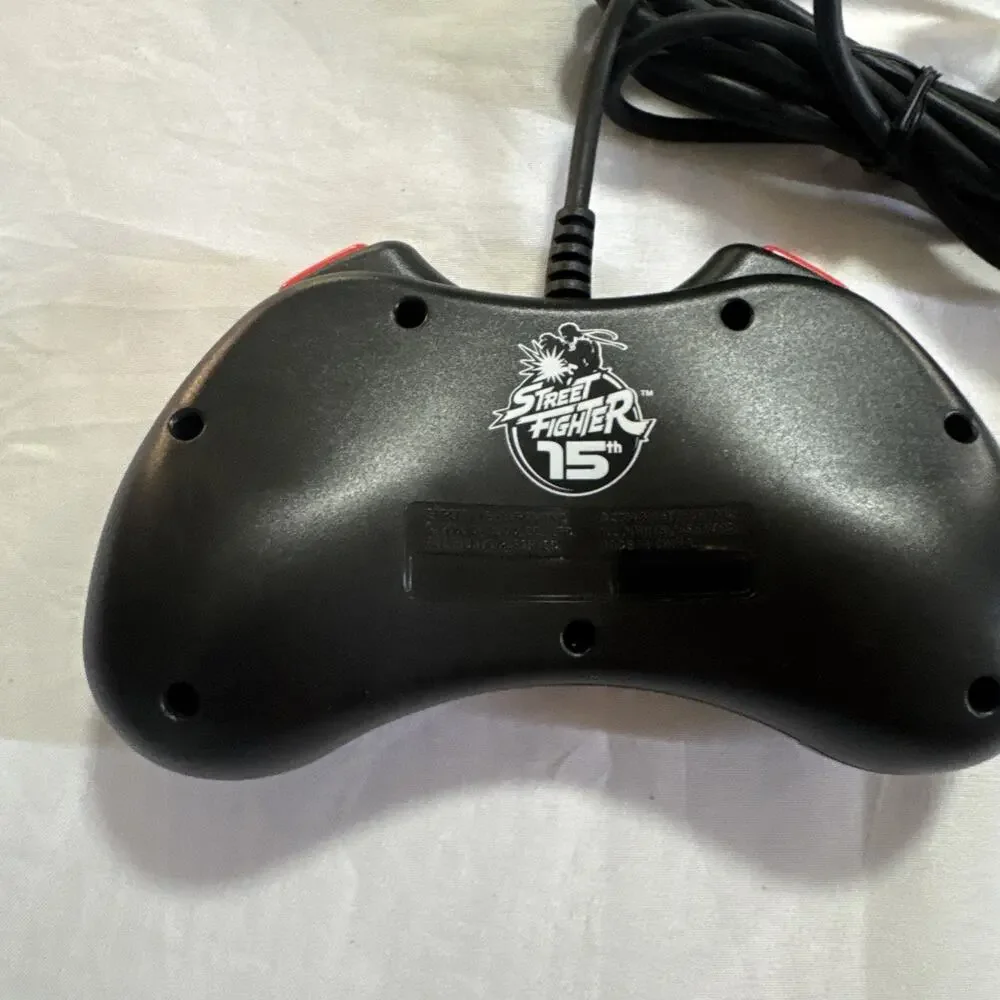 STREET FIGHTER 15th ANNIVERSARY WIRED CONTROLLER PLAYSTATION 2 PS2 AKUMA TESTED